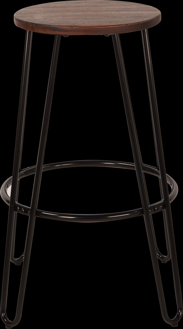 Cahita Black Counter Height Stool (Set of 2) - Thumbnail - Image 2