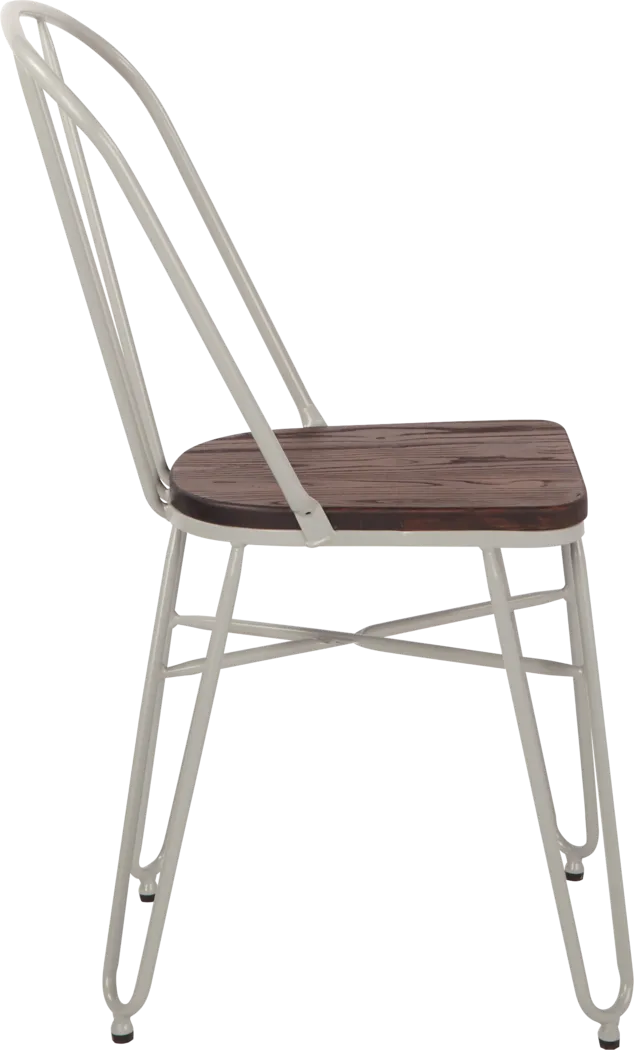 Cahita Gray Side Chair (Set of 2) - Thumbnail - Image 3