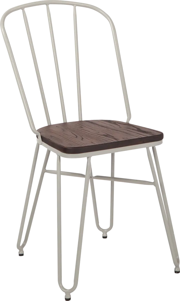 Cahita Gray Side Chair (Set of 2) - Thumbnail - Image 1