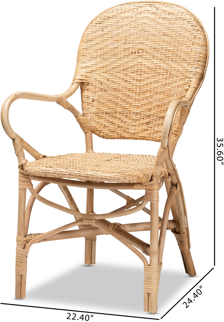 Cahners Brown Dining Chair - Thumbnail - Image 10