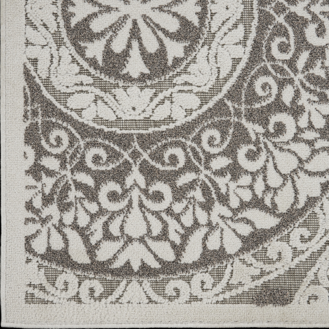 Caiden Taupe 5' x 7' Indoor/Outdoor Rug - Thumbnail - Image 2