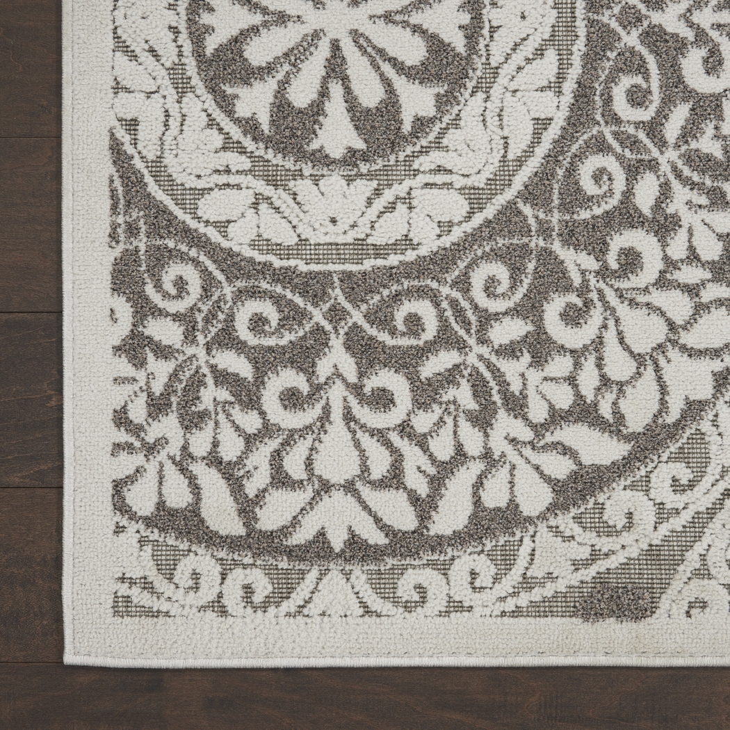 Caiden Taupe 5' x 7' Indoor/Outdoor Rug - Thumbnail - Image 3