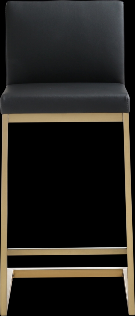 Cailalane Black Counter Height Stool, Set of 2 - Thumbnail - Image 3