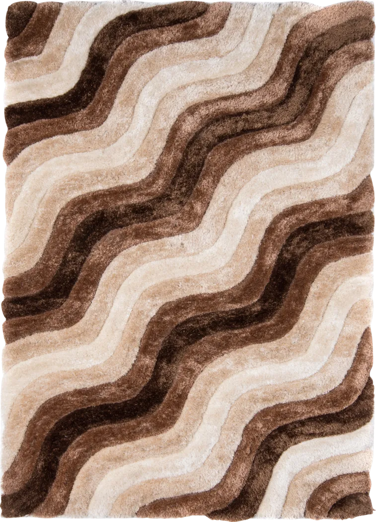 Cailean Brown 5' x 7'3 Rug - Thumbnail - Image 1