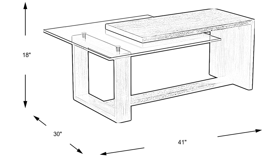 Dimension Image. Please refer to the Dimension Tab on this page for dimension details.