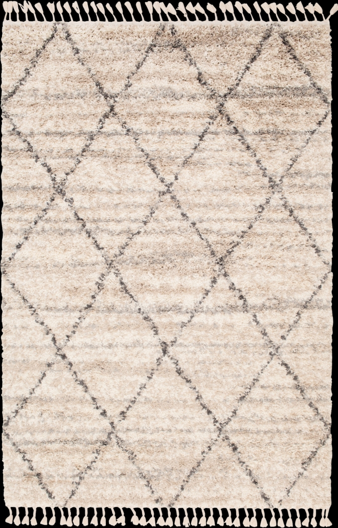 Cailen Cream 5' x 7'3 Rug - Thumbnail - Image 1