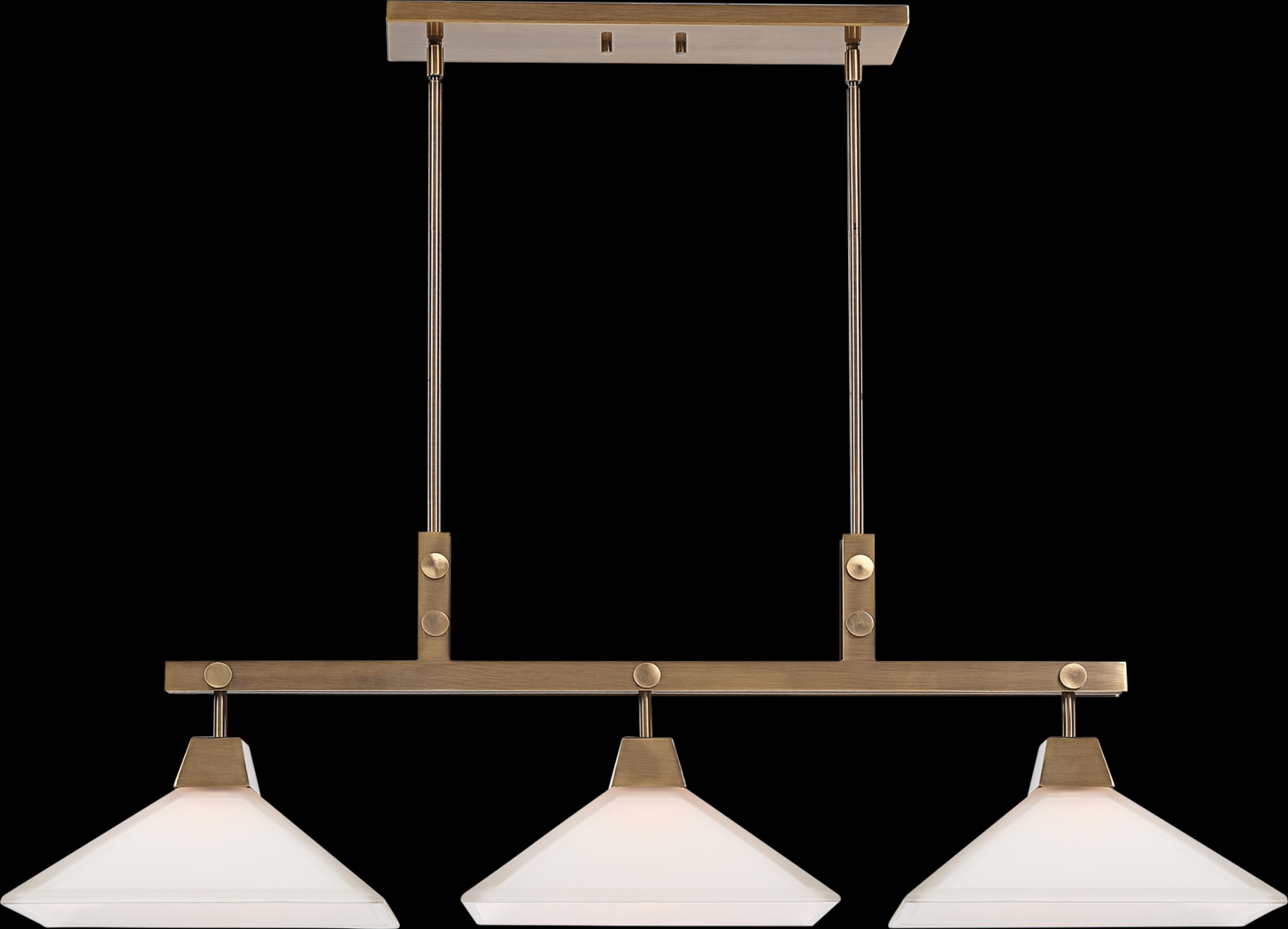 Caira Drive Brass Chandelier - Thumbnail - Image 4