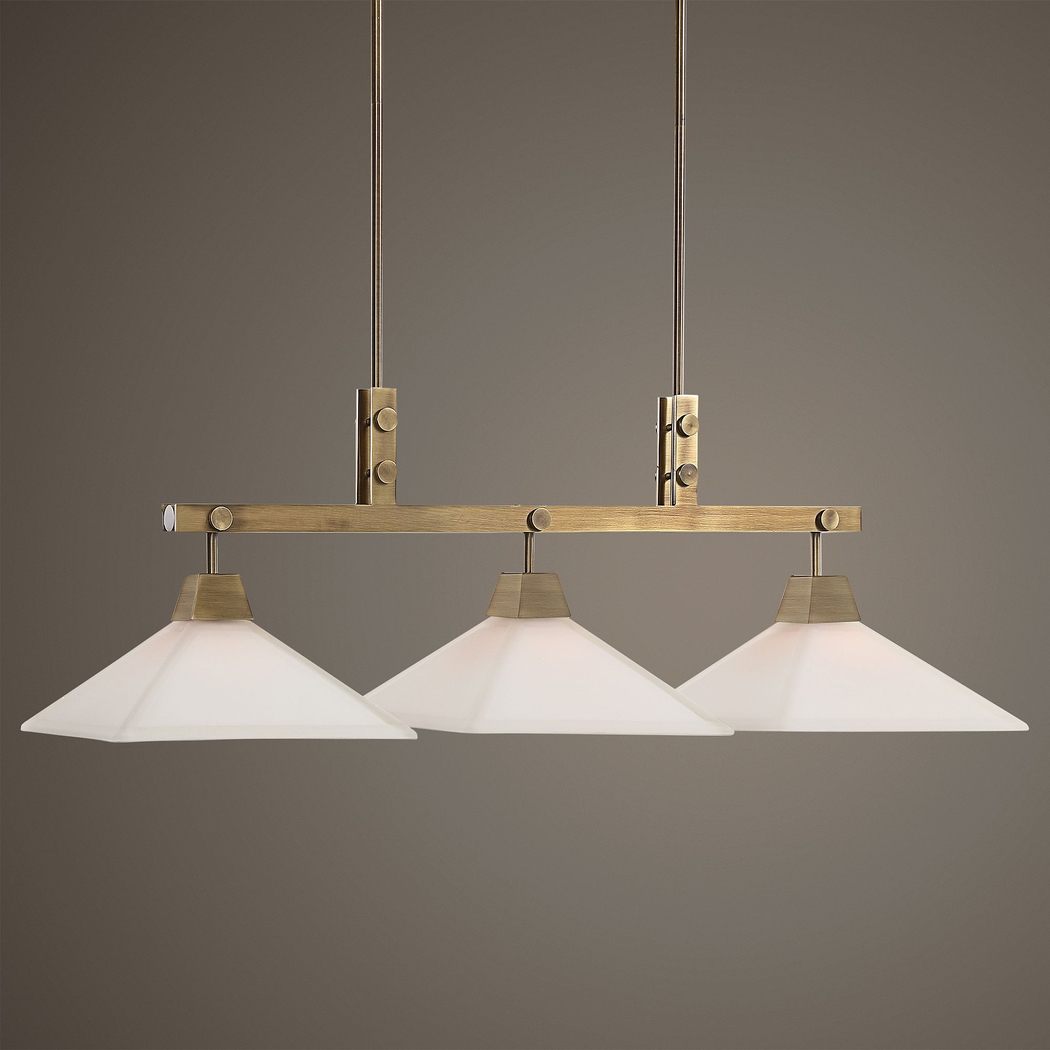 Caira Drive Brass Chandelier - Thumbnail - Image 5