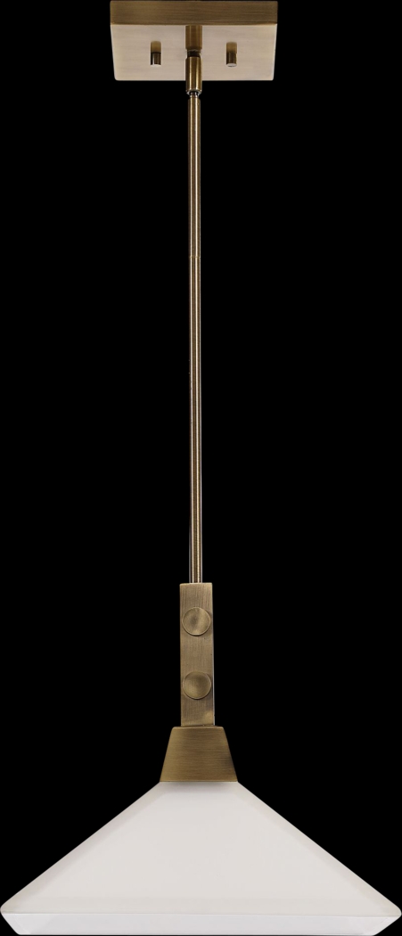 Caira Drive Brass Pendant - Thumbnail - Image 1