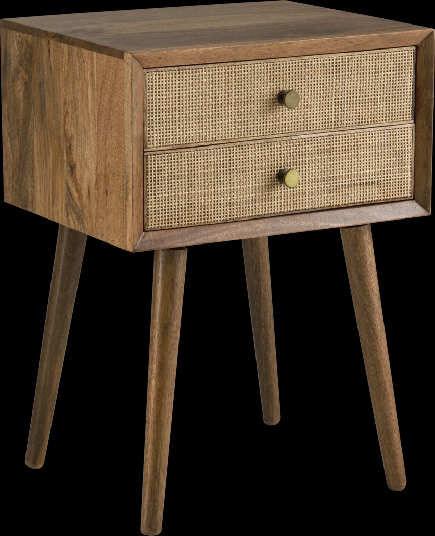 Caisson Brown End Table - Thumbnail - Image 1