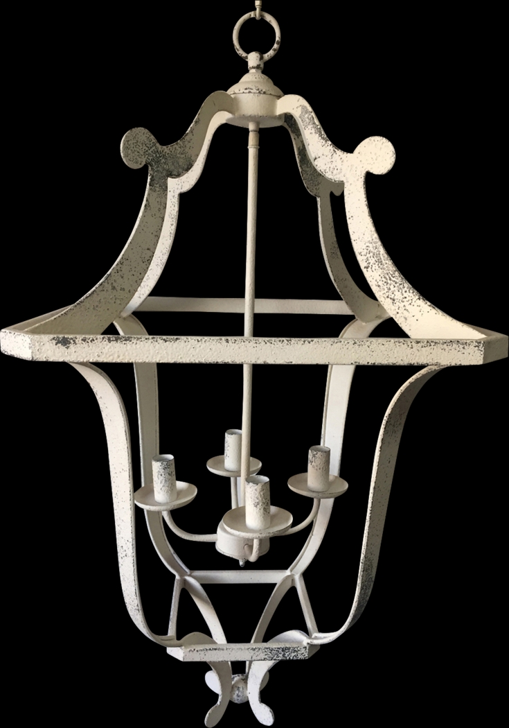 Caitlin Nicole White Chandelier - Thumbnail - Image 1