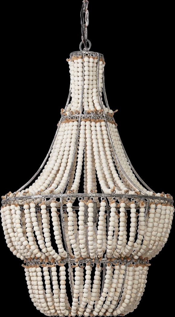 Cajon Way White Chandelier - Thumbnail - Image 1