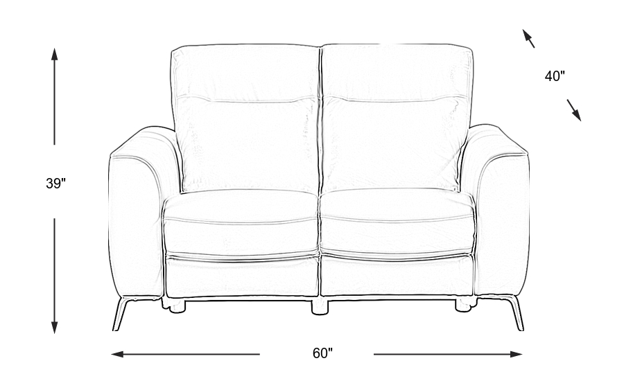 Dimension Image. Please refer to the Dimension Tab on this page for dimension details.