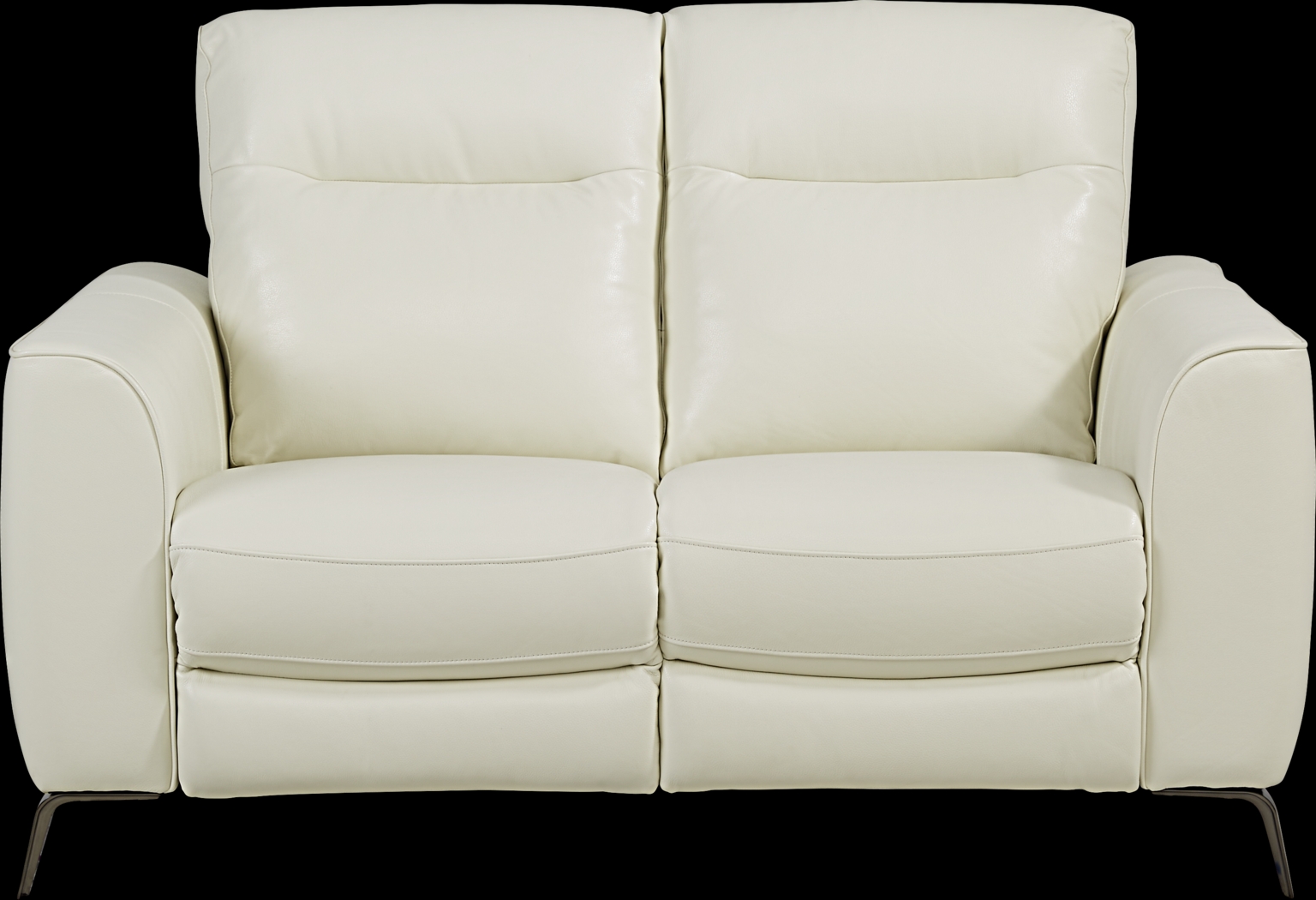 Calabra Ice Leather 5 Pc Living Room with Reclining Sofa - Thumbnail - Image 5