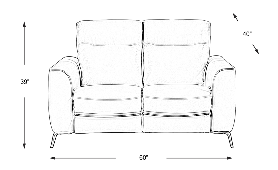 Dimension Image. Please refer to the Dimension Tab on this page for dimension details.