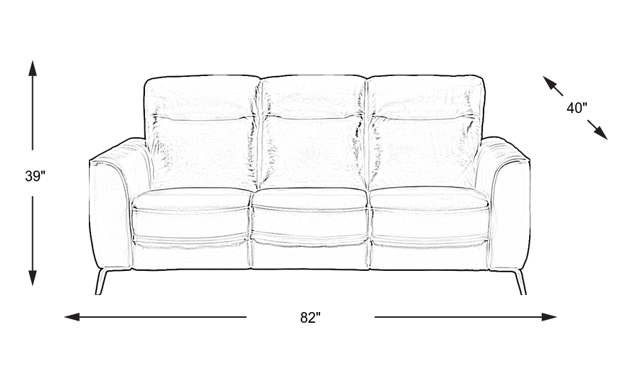 Dimension Image. Please refer to the Dimension Tab on this page for dimension details.