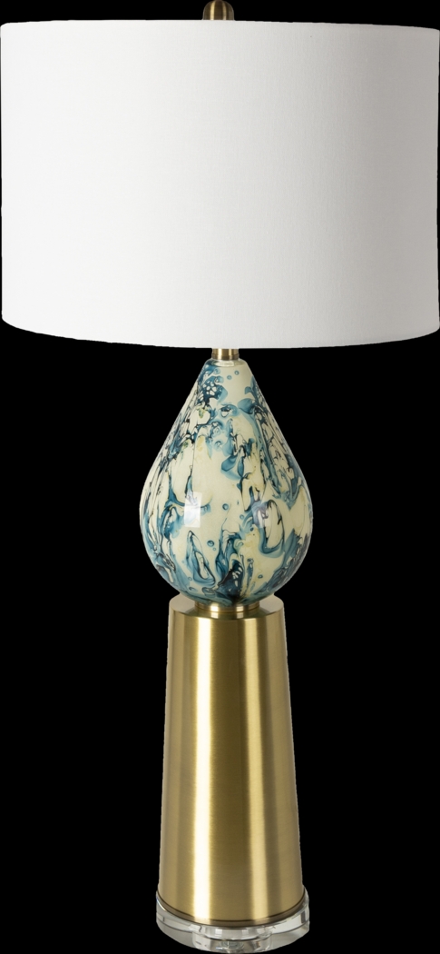 Calais Cave Blue Lamp - Thumbnail - Image 1