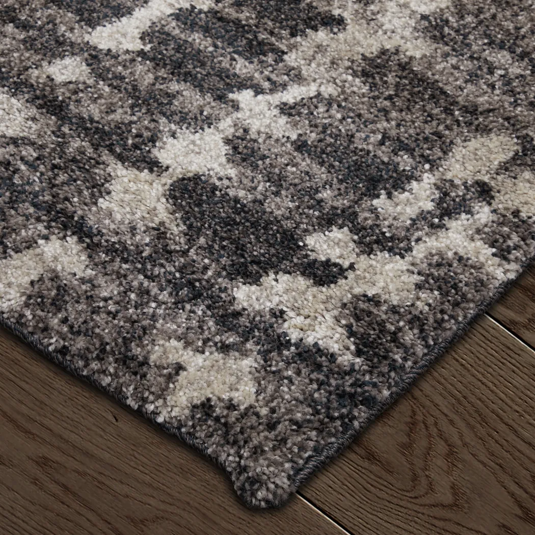 Calalio Gray 2'6 x 7'3 Runner Rug - Image 3