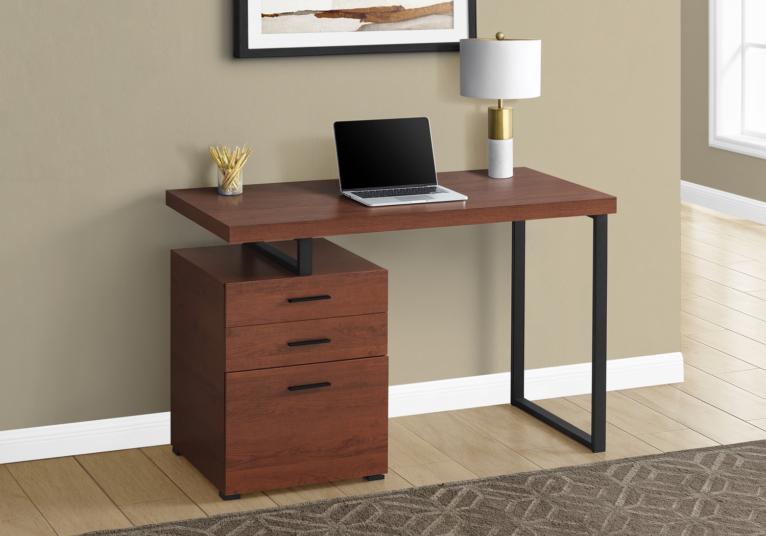 Calavetti Cherry Desk - Thumbnail - Image 2