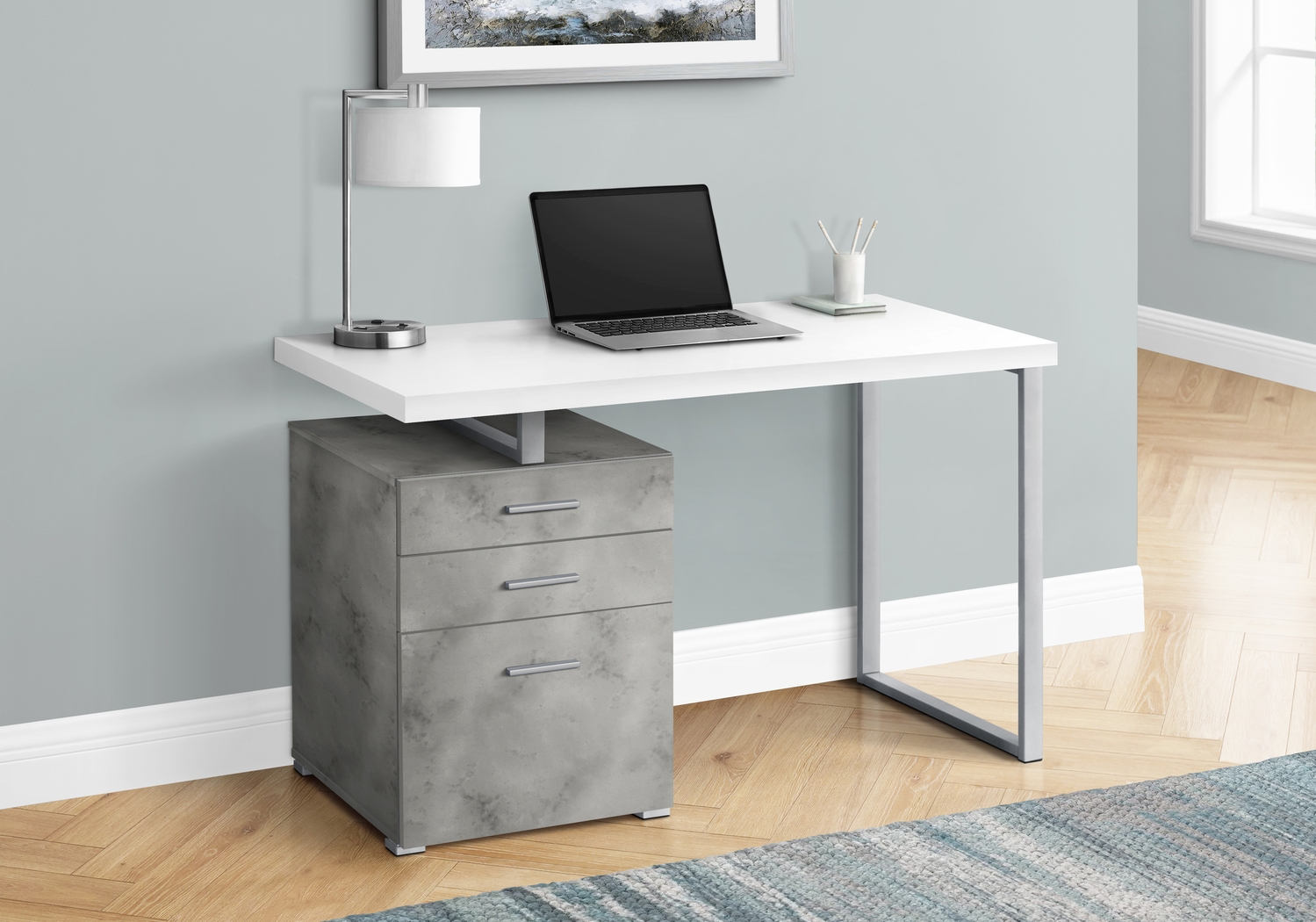 Calavetti Granite Desk - Thumbnail - Image 2