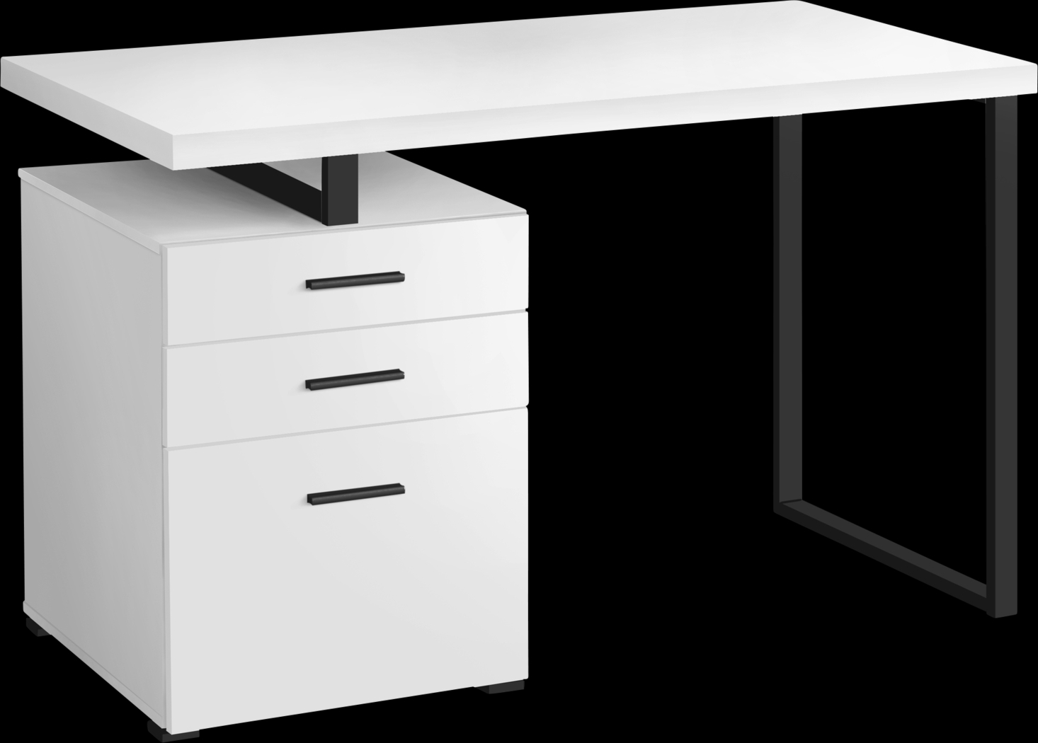 Calavetti White Desk - Thumbnail - Image 1
