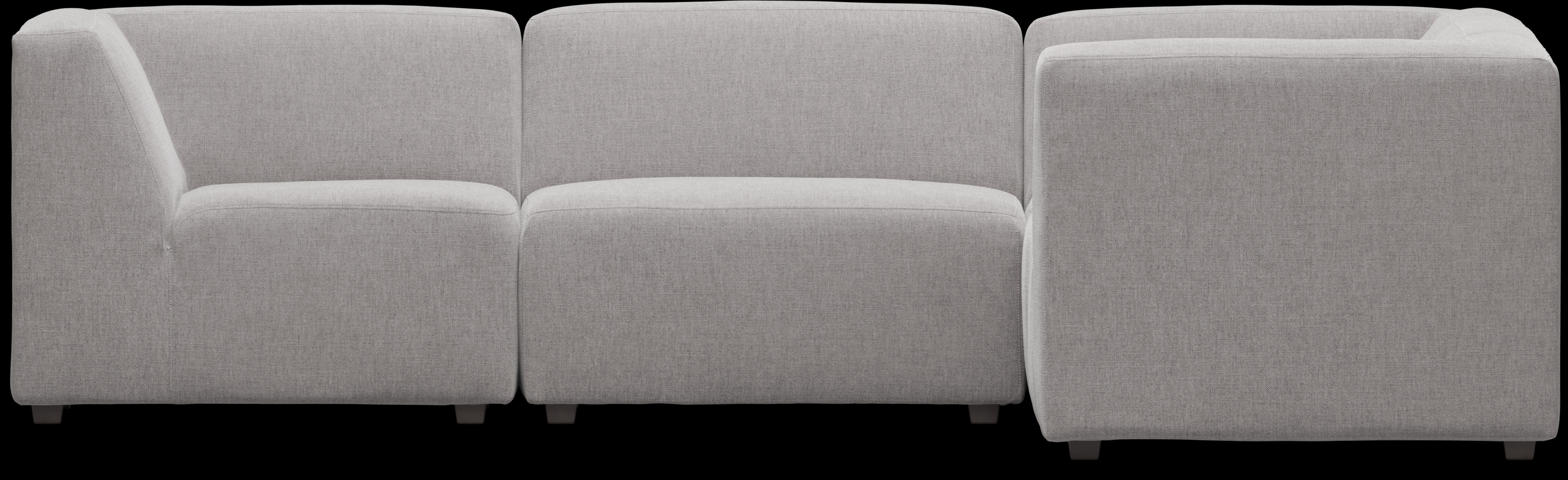 Calay 5 Pc Outdoor Sectional with Ash Slipcovers - Thumbnail - Image 4