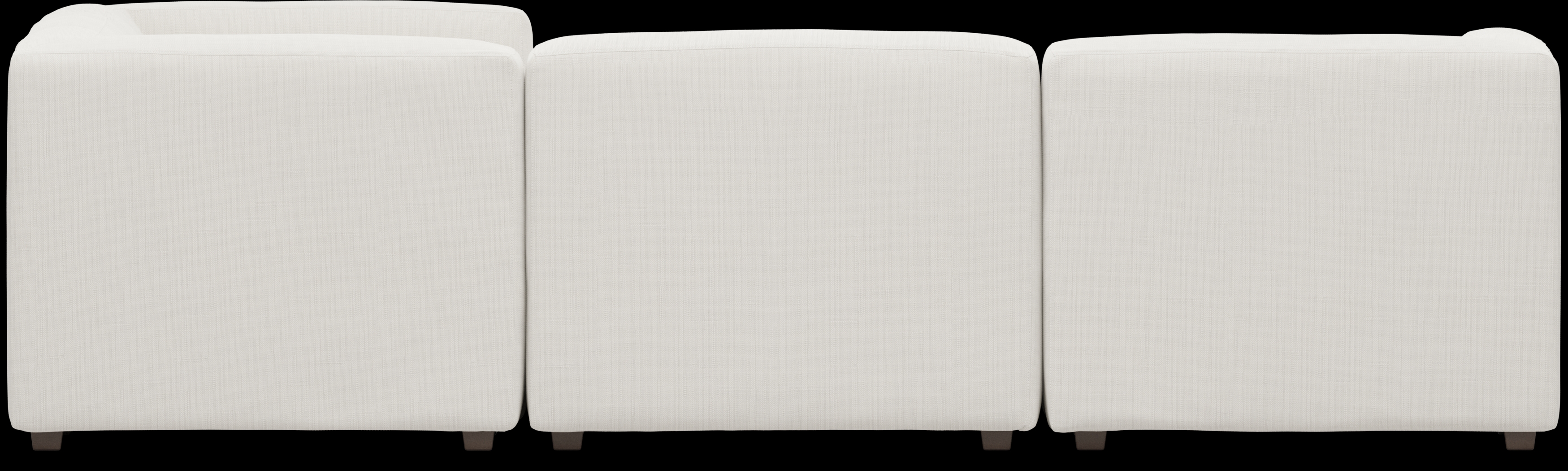 Calay 5 Pc Outdoor Sectional with Vapor Slipcovers - Thumbnail - Image 3