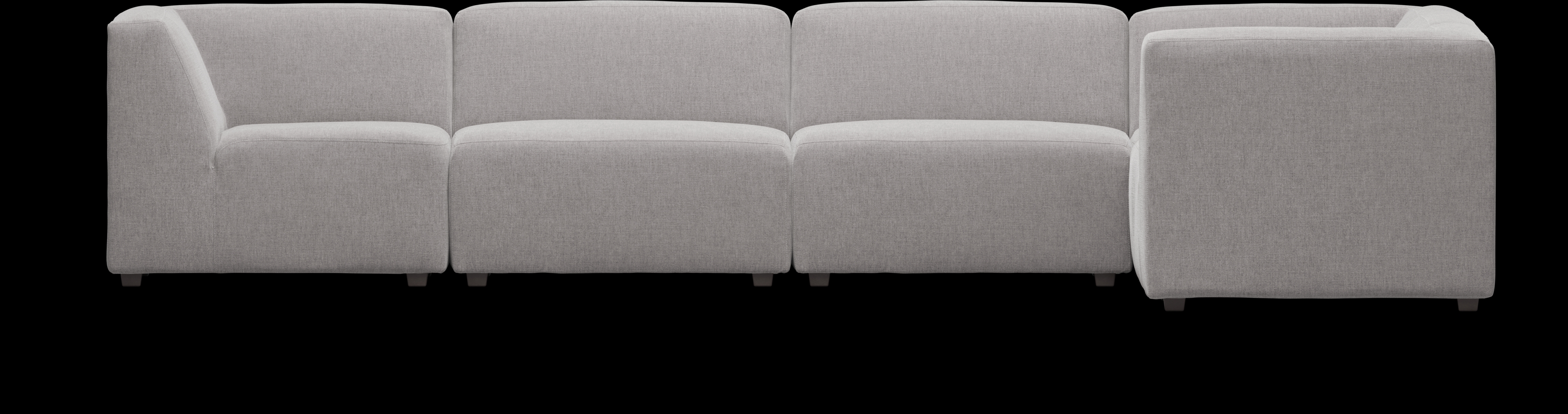 Calay 6 Pc Outdoor Sectional With Ash Slipcovers - Thumbnail - Image 4