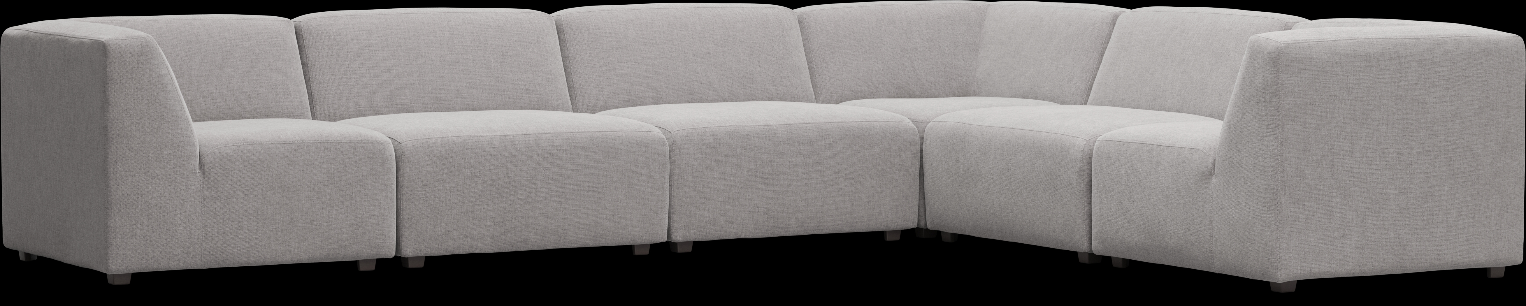 Calay 6 Pc Outdoor Sectional With Ash Slipcovers - Thumbnail - Image 1