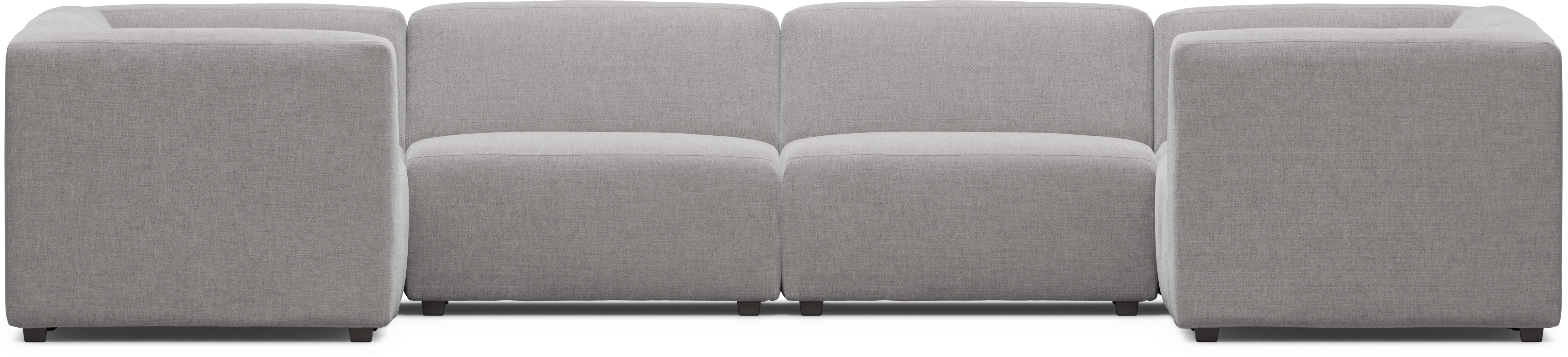 Calay 8 Pc Outdoor Sectional with Ash Slipcovers - Thumbnail - Image 4