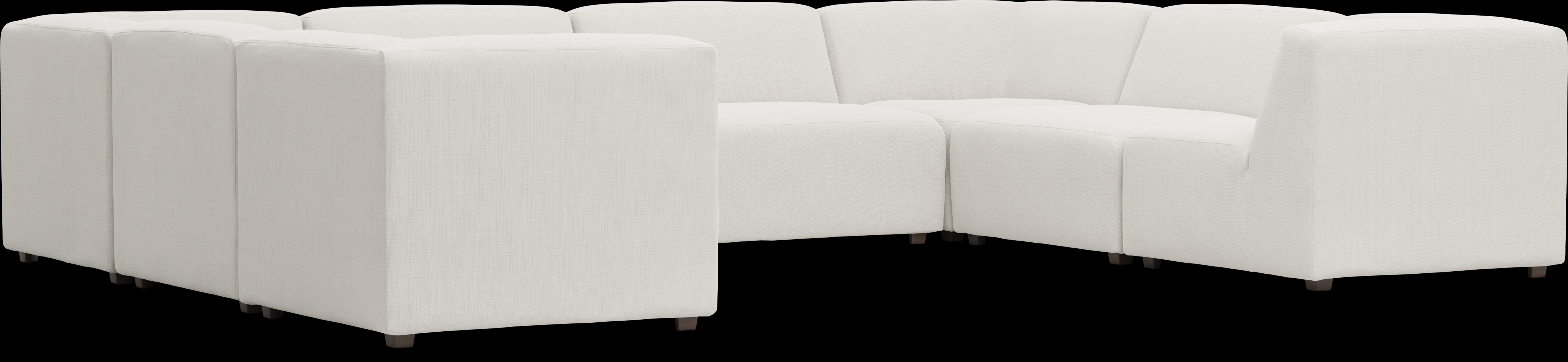 Calay 8 Pc Outdoor Sectional with Vapor Slipcovers - Thumbnail - Image 3