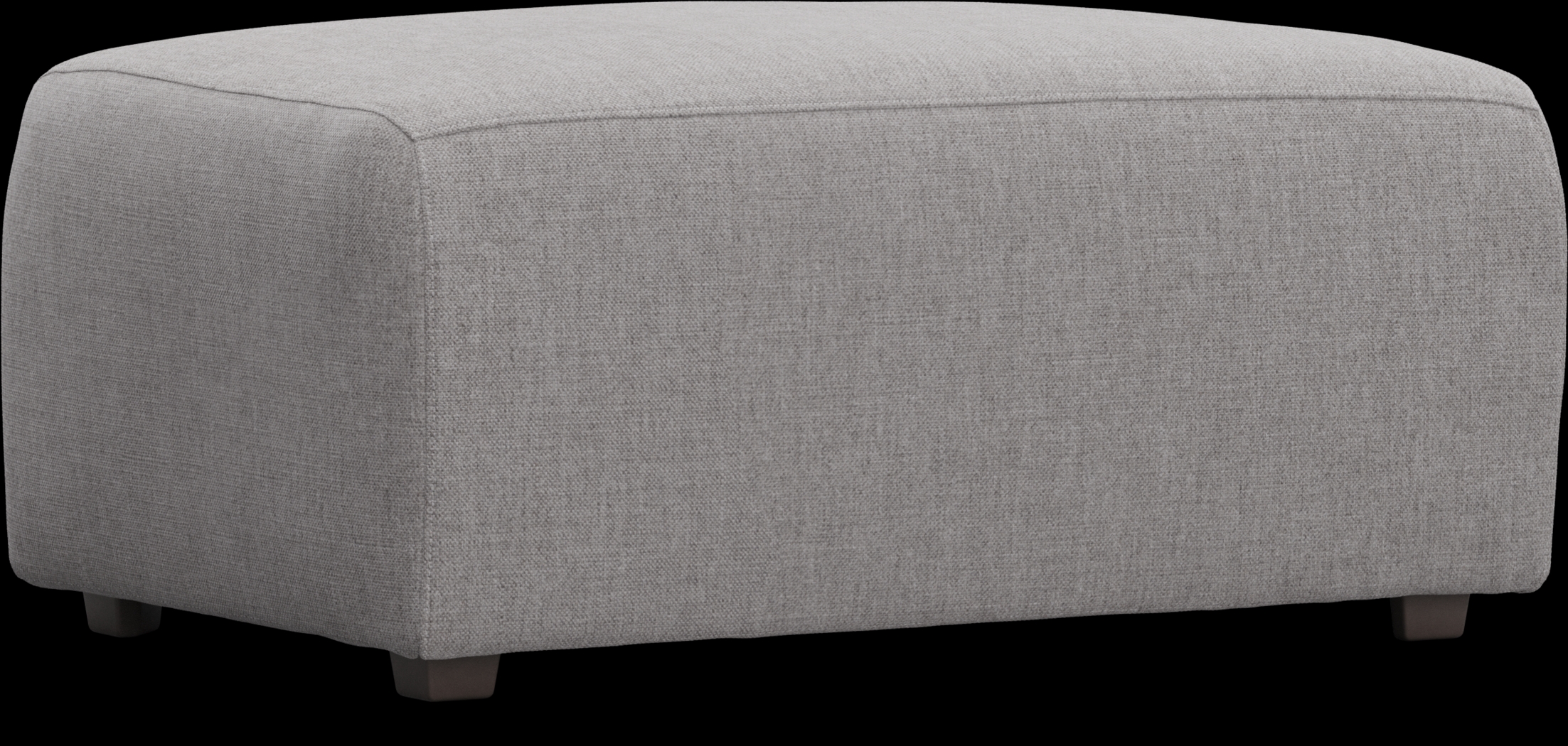 Calay Outdoor Ottoman with Ash Slipcover - Thumbnail - Image 1
