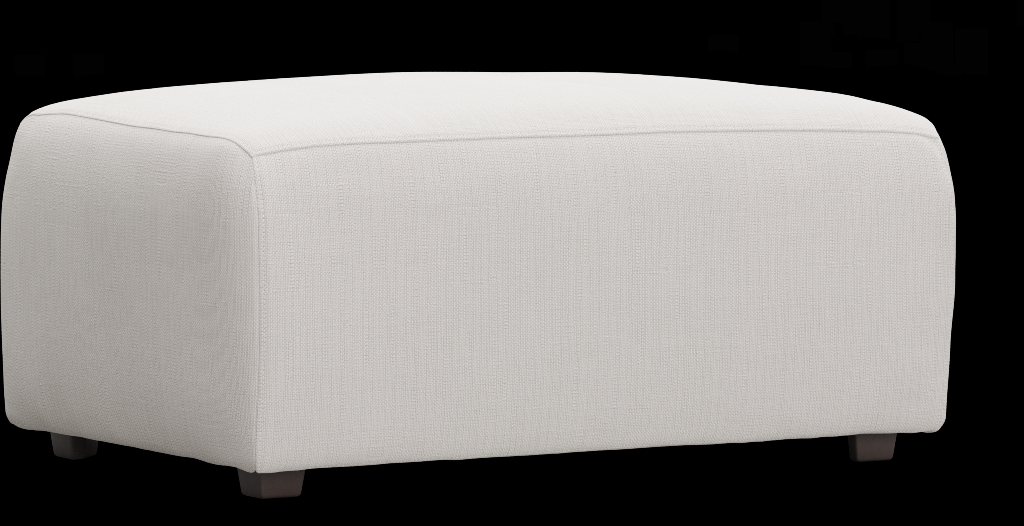 Calay Outdoor Ottoman with Vapor Slipcover - Thumbnail - Image 1