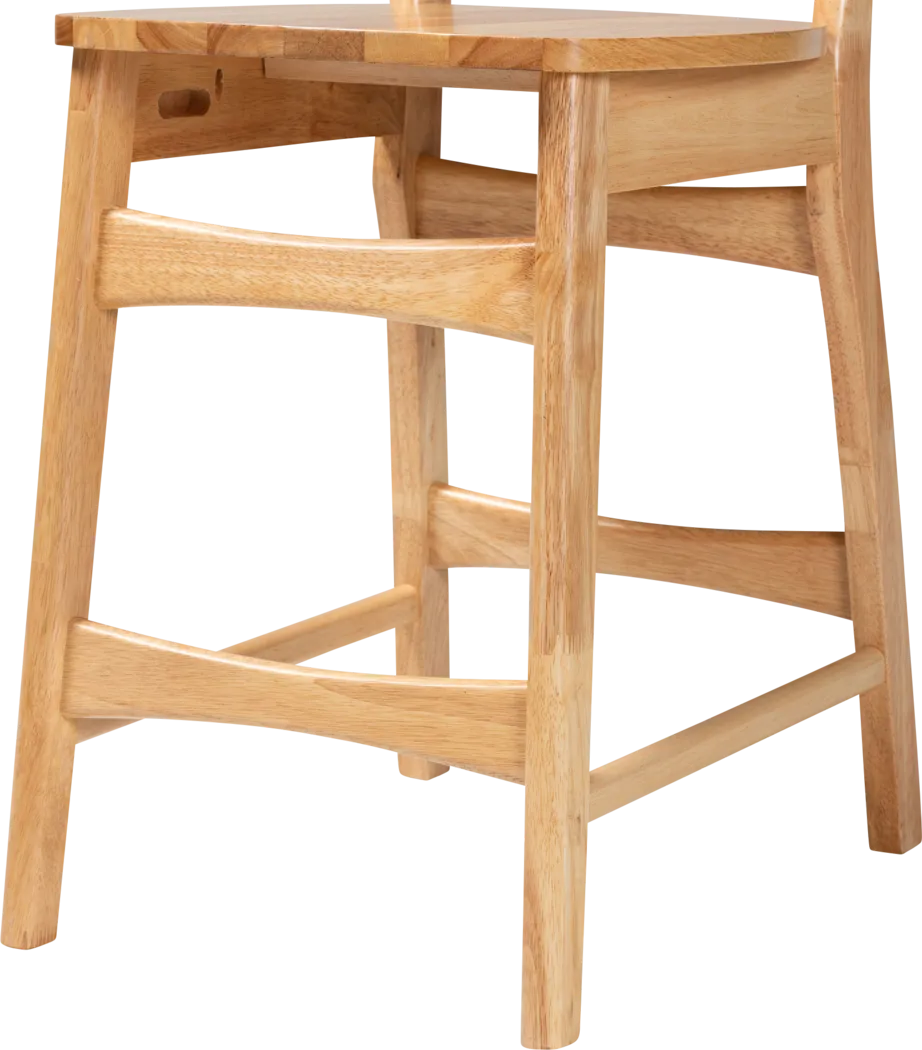 Calcasieu Light Brown Counter Stool, Set of 2 - Thumbnail - Image 6