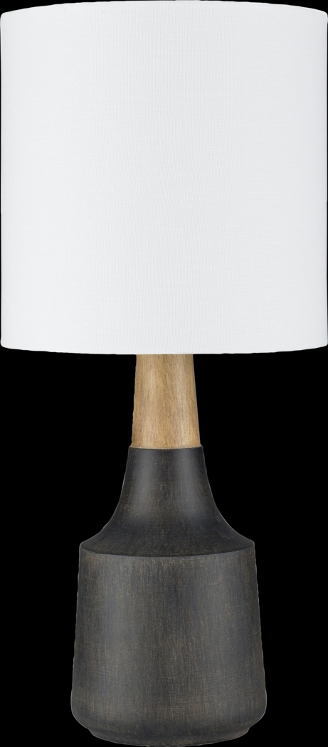 Calcite Circle Black Lamp - Thumbnail - Image 1