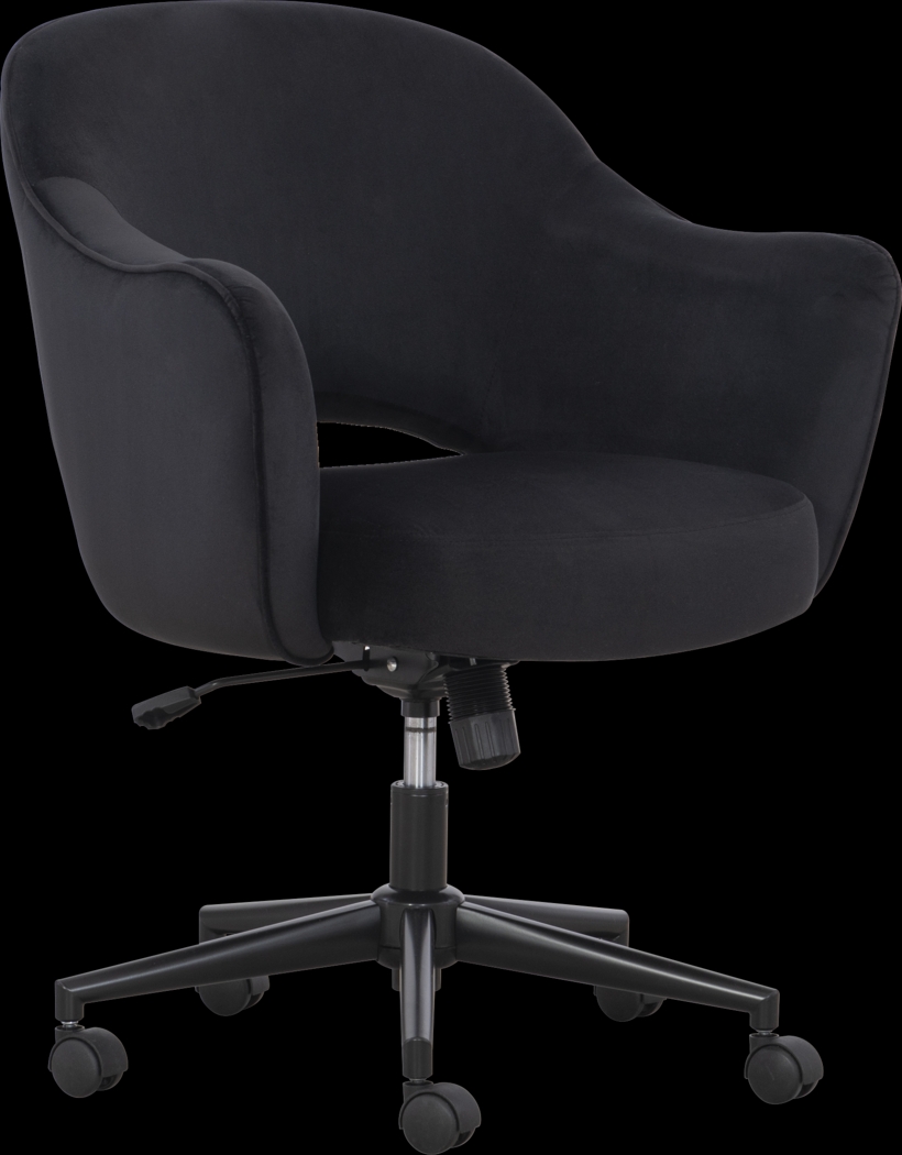 Caldee Black Office Chair - Thumbnail - Image 1