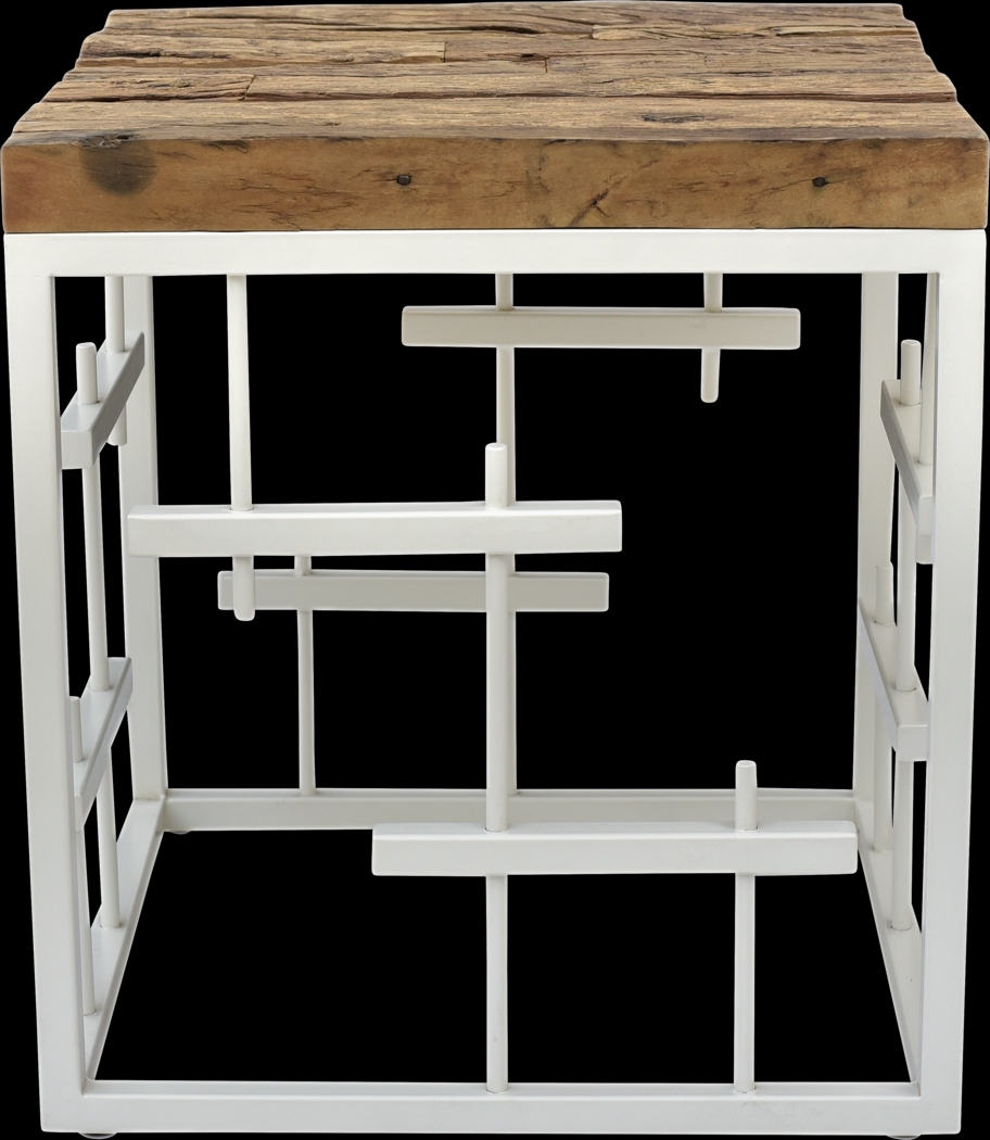 Calderwood White Side Table - Thumbnail - Image 3