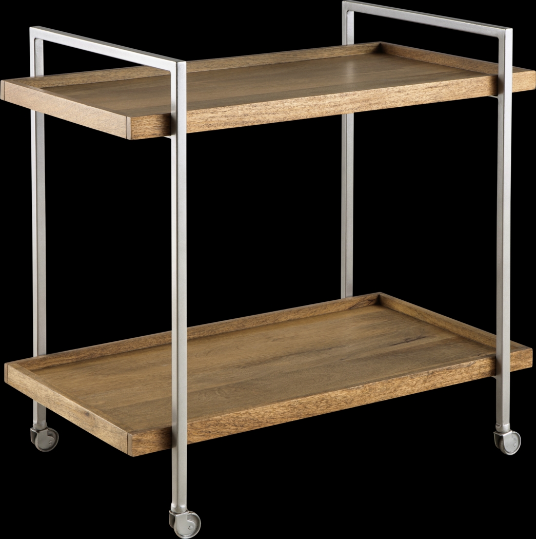 Caldicot Brown Bar Cart - Thumbnail - Image 1