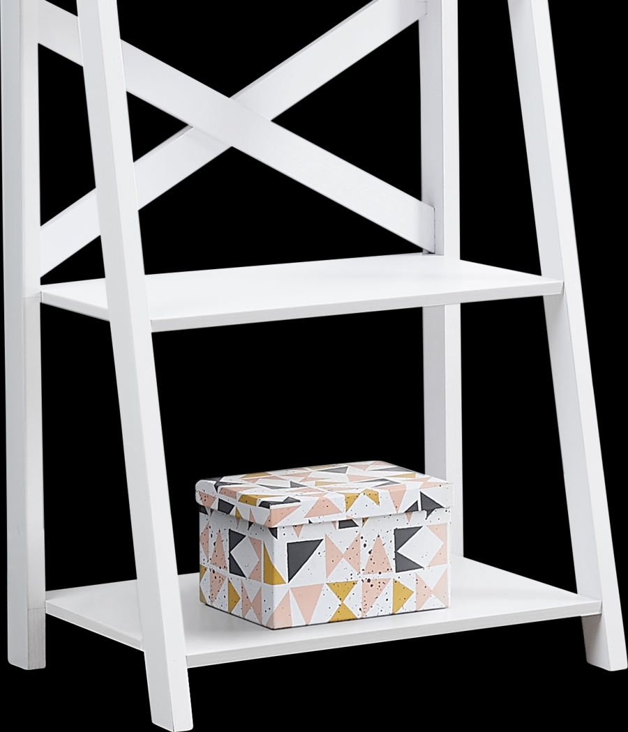 Caldwins White Bookcase - Thumbnail - Image 2