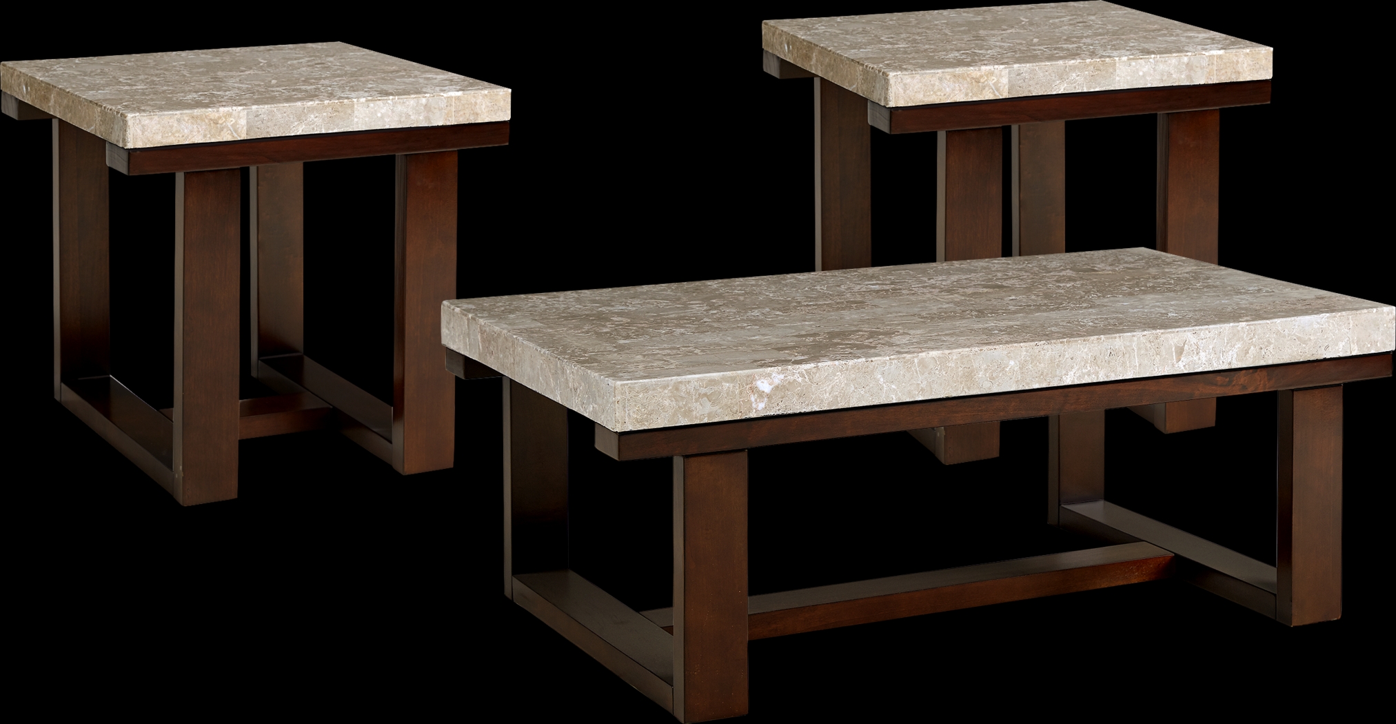 Colesby Beige 7 Pc Sleeper Living Room - Thumbnail - Image 4