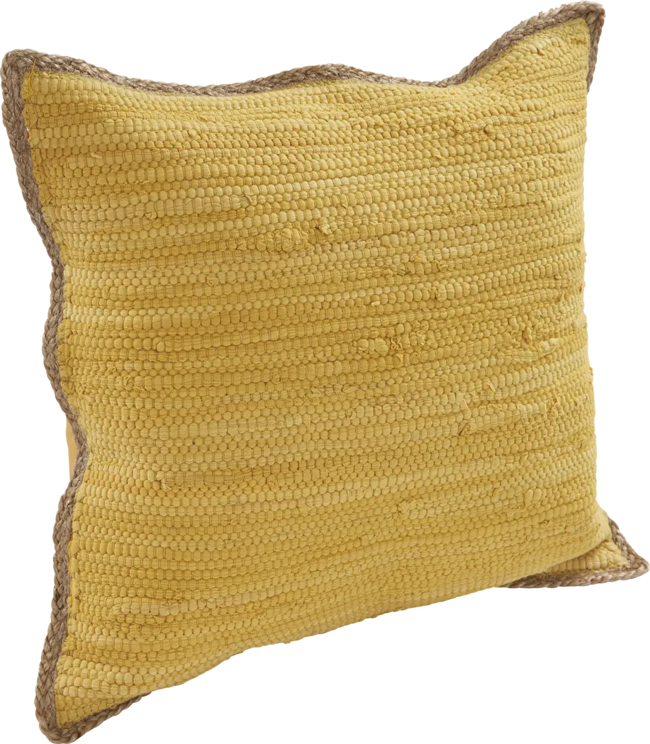 Caleduff Yellow Accent Pillow, Set of 2 - Thumbnail - Image 3