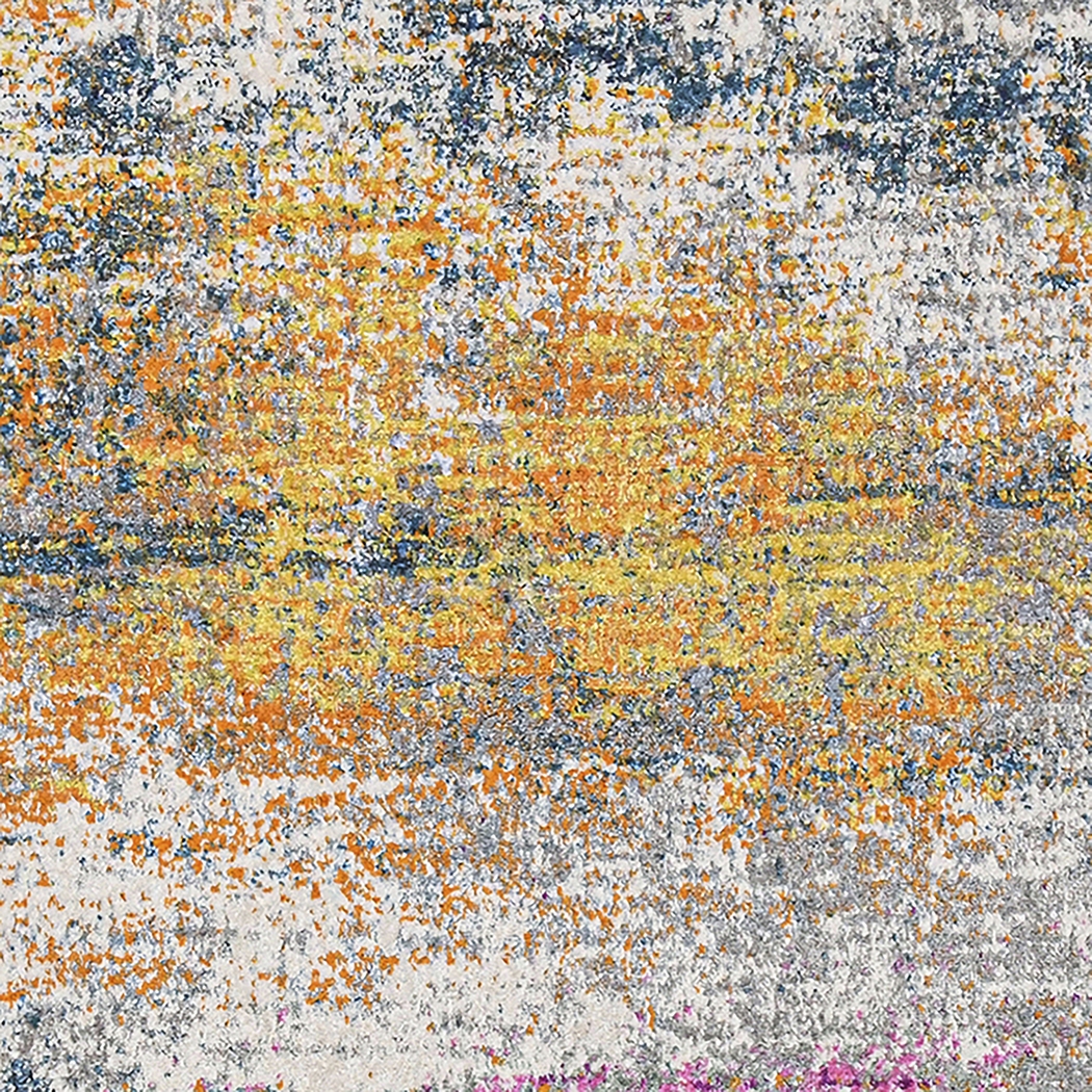 Calenora Orange/Pink 5'3 x 7'6 Rug - Thumbnail - Image 7