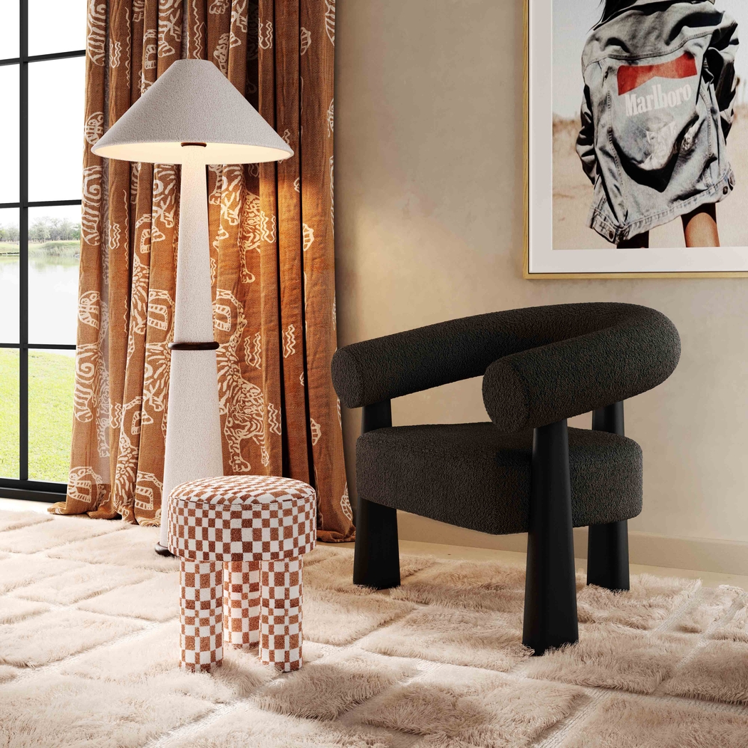 Calewood Black Accent Chair - Thumbnail - Image 2