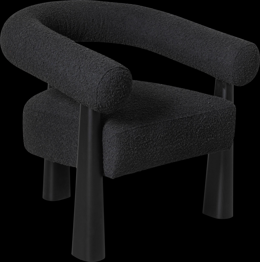 Calewood Black Accent Chair - Thumbnail - Image 1