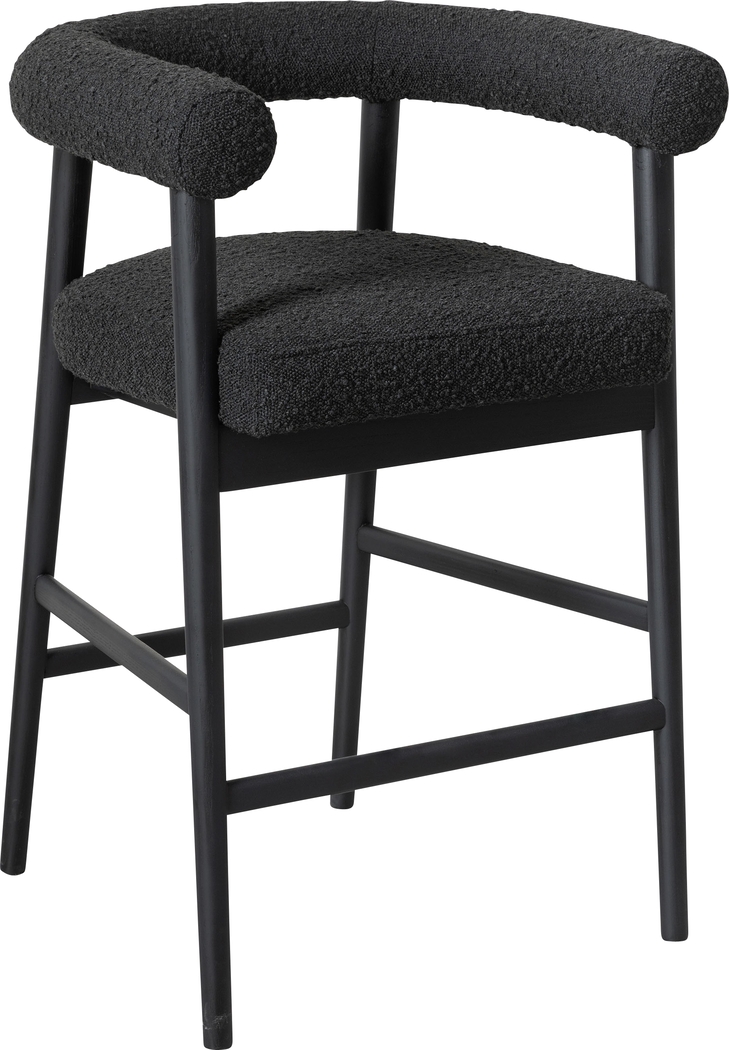 Calewood Black Counter Stool - Thumbnail - Image 1