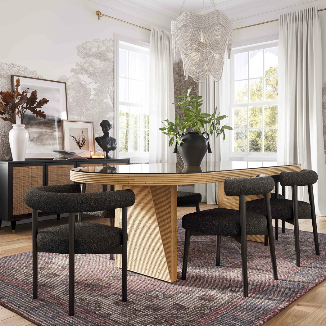 Calewood Black Side Chair - Thumbnail - Image 2