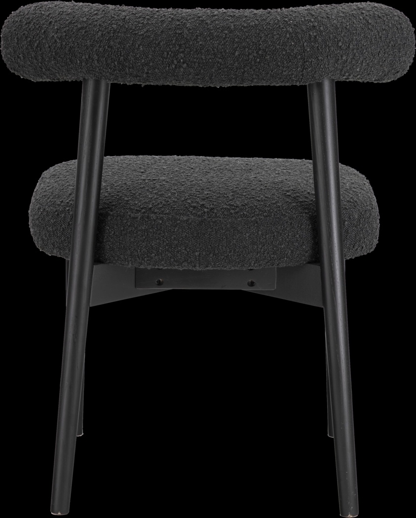 Calewood Black Side Chair - Thumbnail - Image 4