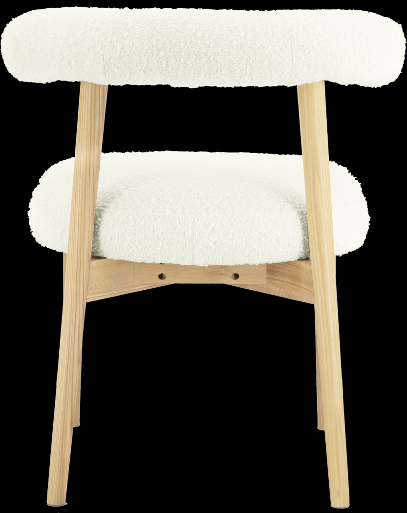 Calewood Cream Side Chair - Thumbnail - Image 4