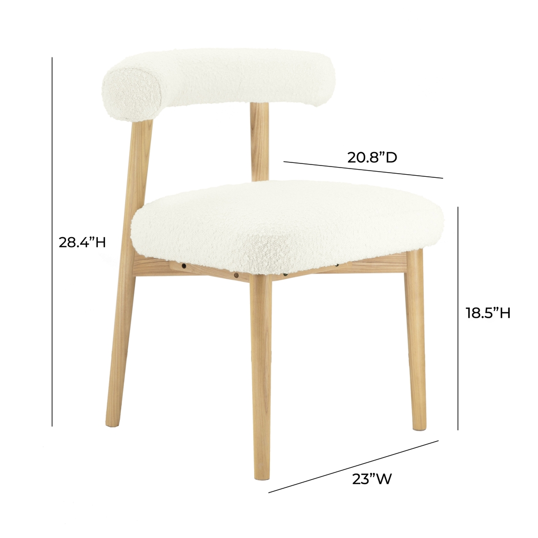 Calewood Cream Side Chair - Thumbnail - Image 6