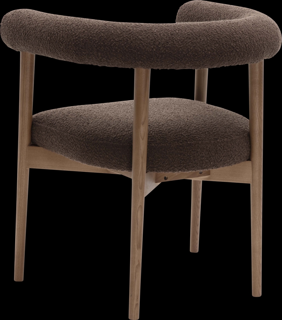 Calewood Dark Brown Arm Chair - Thumbnail - Image 4